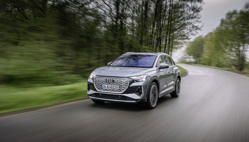 Audi menzil testlerinde Q4 e-tron ile birinci